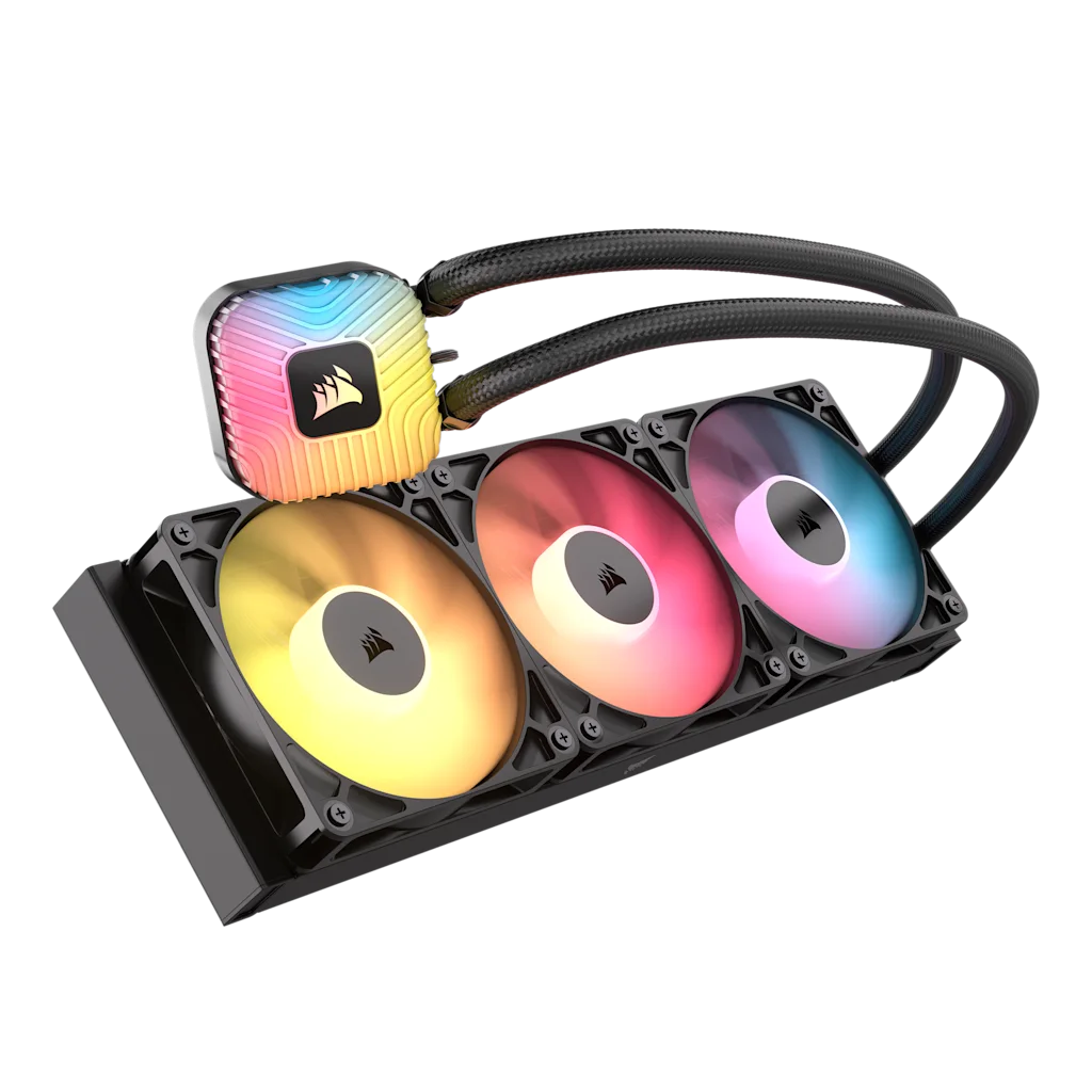 CORSAIR NAUTILUS 360 RS ARGB 本体 NAUTILUS 360 RS ARGB AIO Liquid CPU Cooler | CORSAIR